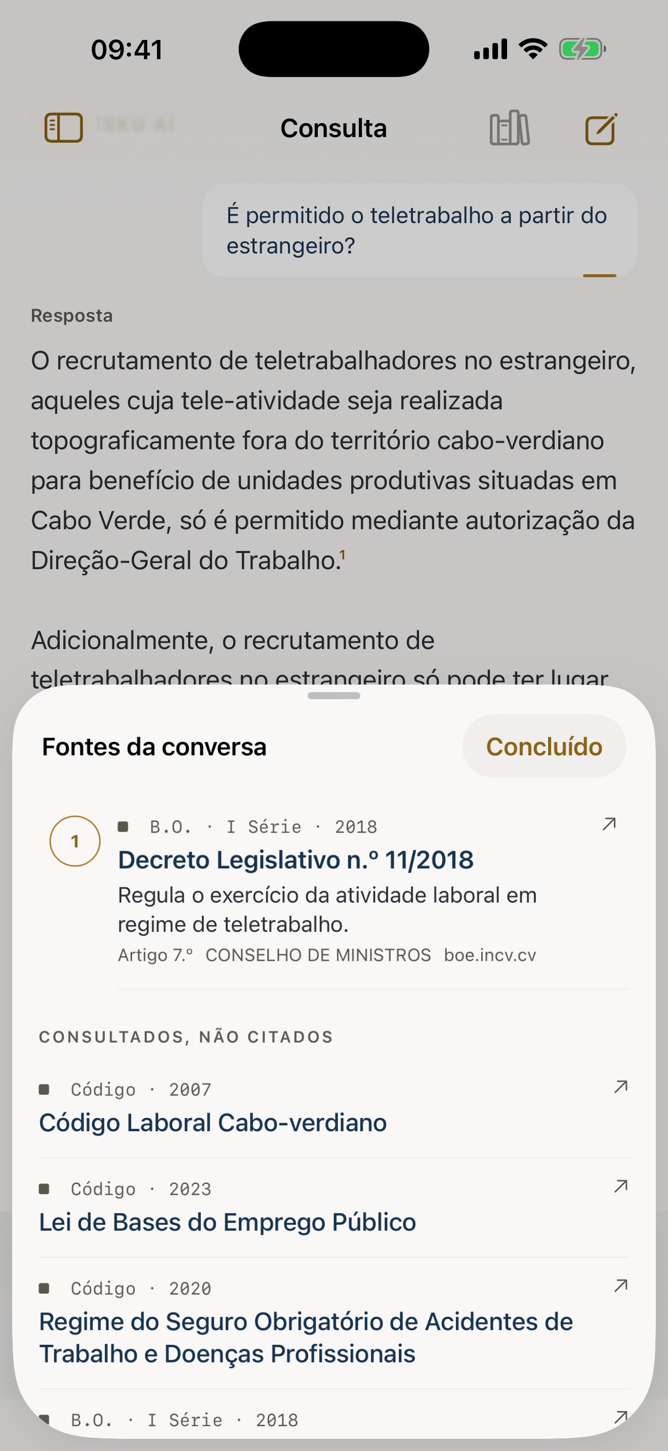 Legislação.cv — Fontes da resposta